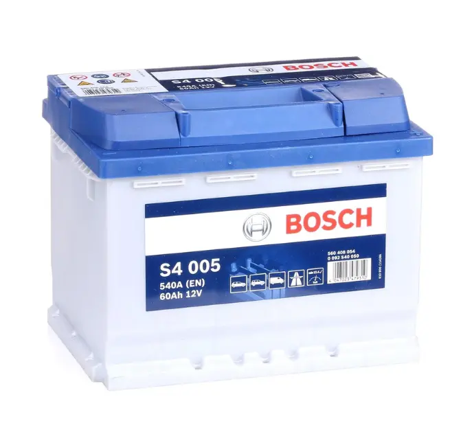 BATTERIE BOSCH S4 005 60AH, 540A, S4005 L2