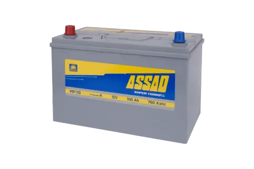 BATTERIE ASSAD SUPER TURBO TRUCK 760A, 100AH, MF11 D/G 