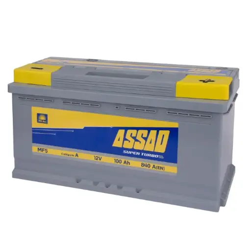 BATTERIE ASSAD SUPER TURBO TRUCK 840A, 100AH, MF5