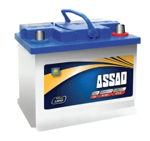 BATTERIE ASSAD SUPER TURBO TRUCK 480A, 50AH, MF1 D/G