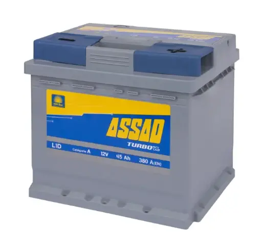 BATTERIE ASSAD 380A, 45AH, L1 D/G