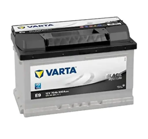 BATTERIE VARTA BLACK DYNAMIC 70AH, 640A, 5701440643122 E9 L3 B