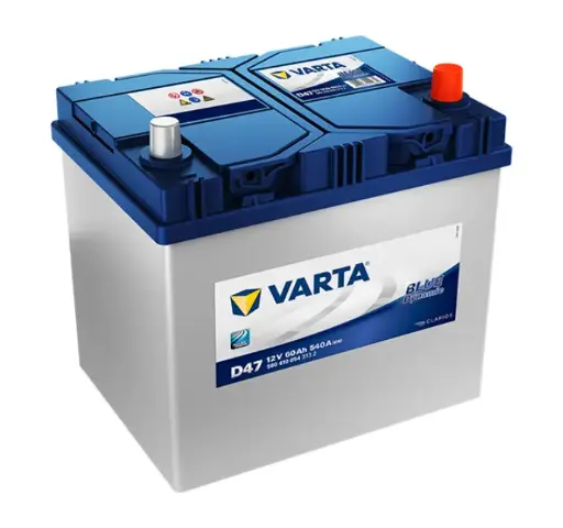 BATTERIE VARTA BLUE DYNAMIC 540A, 60AH, 5604100543132 D47 D23