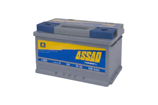 BATTERIE ASSAD 620A, 70AH, L3
