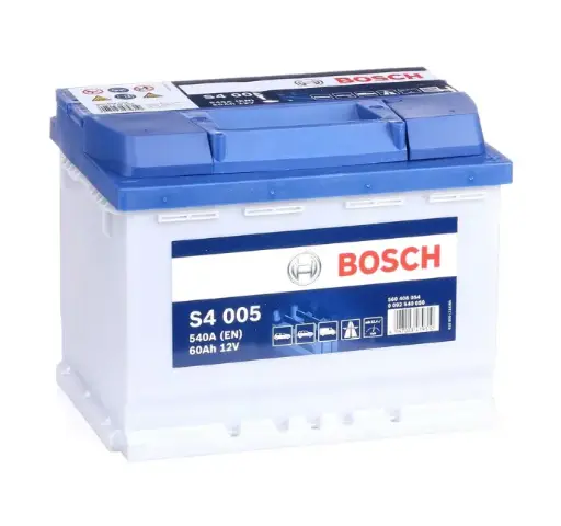 BATTERIE BOSCH S4 005 60AH, 540A, S4005 L2